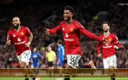 مانشستر يونايتد يكتسح توتنهام بثنائية ويقتحم المربع الذهبي