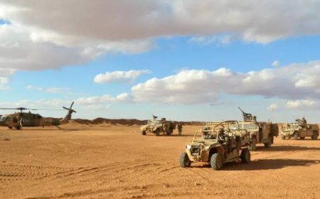 انسحاب قوات التحالف الدولي من قاعدة التنف السورية إلى الأردن