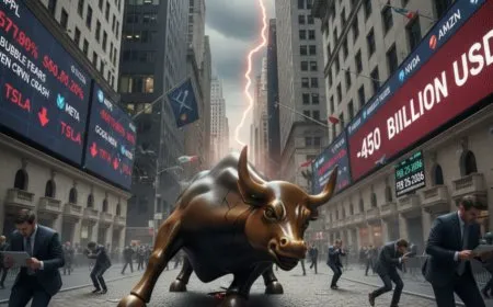 زلزال وول ستريت: خسائر "السبع الكبار" تلامس 450 مليار