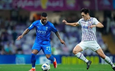 الهلال يقصي العين ويتأهل لنصف نهائي دوري أبطال آسيا