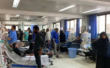 مجمع ناصر الطبي يرد على أطباء بلا حدود: المستشفى آمن ومنظم