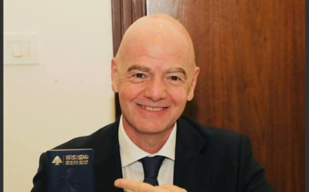 جياني إنفانتينو يحصل على الجنسية اللبنانية رسمياً في بيروت