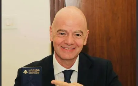 جياني إنفانتينو يحصل على الجنسية اللبنانية رسمياً في بيروت