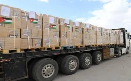الأردن يكشف: إسرائيل تفرض رسوما باهظة على شاحنات غزة