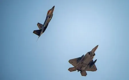 واشنطن تنشر 12 مقاتلة F-22 في إسرائيل