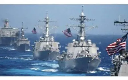 الأسطول الخامس يتنشر في البحر.. أمريكا تتحرك عسكريا للضغط على إيران