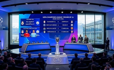 نتائج قرعة دور الـ 16 لدوري أبطال أوروبا 2026 ومواجهات نارية