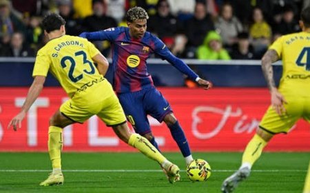 برشلونة يكتسح فياريال برباعية ويوسع الفارق مع ريال مدريد