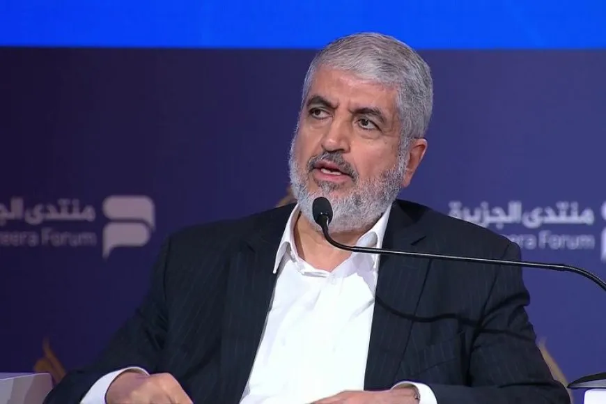 خالد مشعل في منتدى الجزيرة: الاحتلال خطر وجودي على المنطقة ومستعدون لمقاربة الضمانات