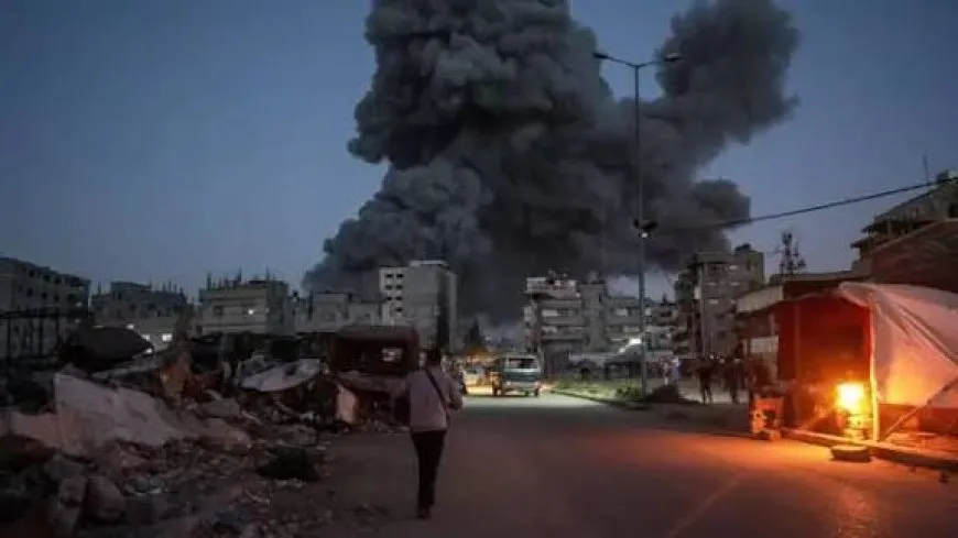 غزة الآن.. غارات جوية وانفجارات ضخمة تهز المحافظة الوسطى