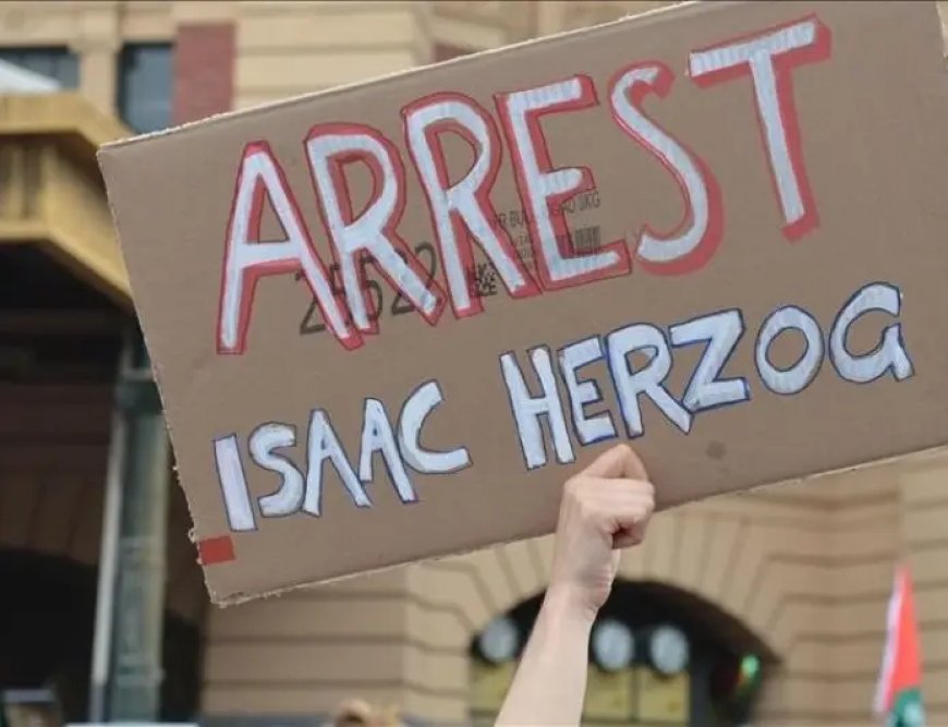 احتجاجات في أستراليا ضد زيارة الرئيس الإسرائيلي هرتسوغ