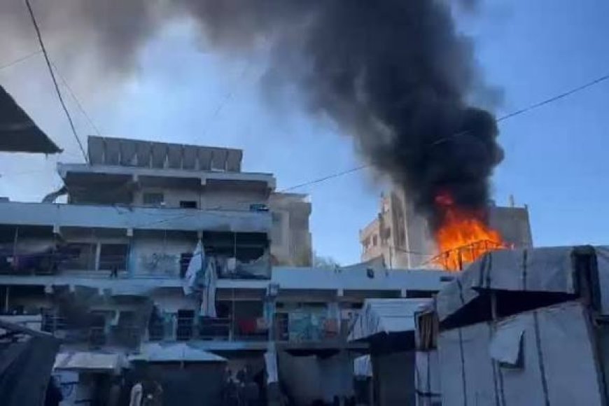 الاحتلال يدمر مدارس الوكالة بجباليا وسط إطلاق نار كثيف