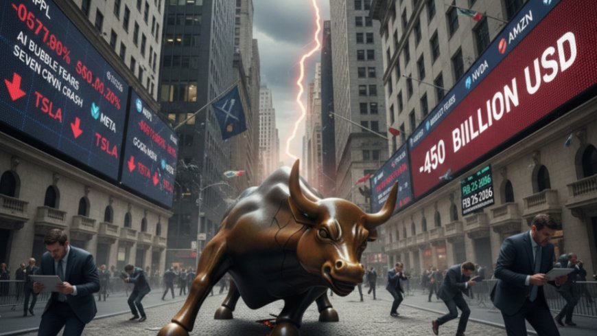 زلزال وول ستريت: خسائر "السبع الكبار" تلامس 450 مليار