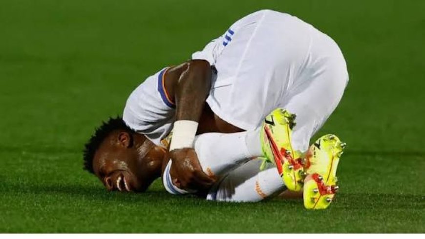 إصابة مقلقة لفينيسيوس جونيور في تدريبات ريال مدريد