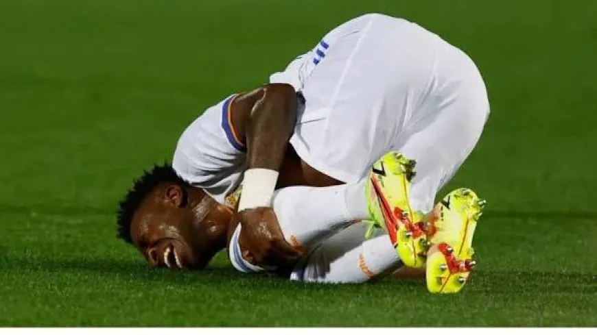 إصابة مقلقة لفينيسيوس جونيور في تدريبات ريال مدريد