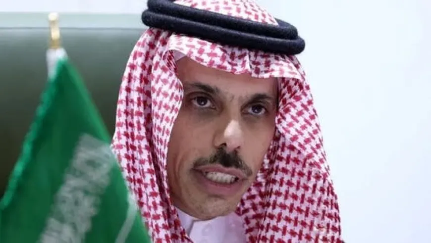 وزير الخارجية السعودي يطالب بوقف حرب غزة ومنح الفلسطينيين حق تقرير المصير