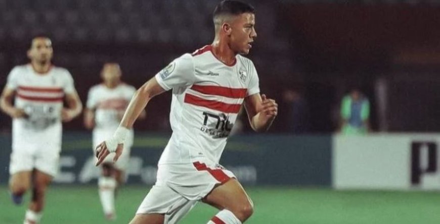 محمد شحاتة يحصد جائزة رجل مباراة الزمالك وزد في الدوري