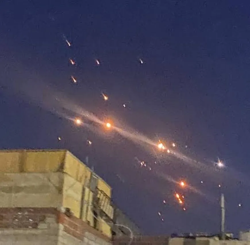 عاجل: صواريخ إيرانية تعبر سماء الأردن الآن باتجاه إسرائيل