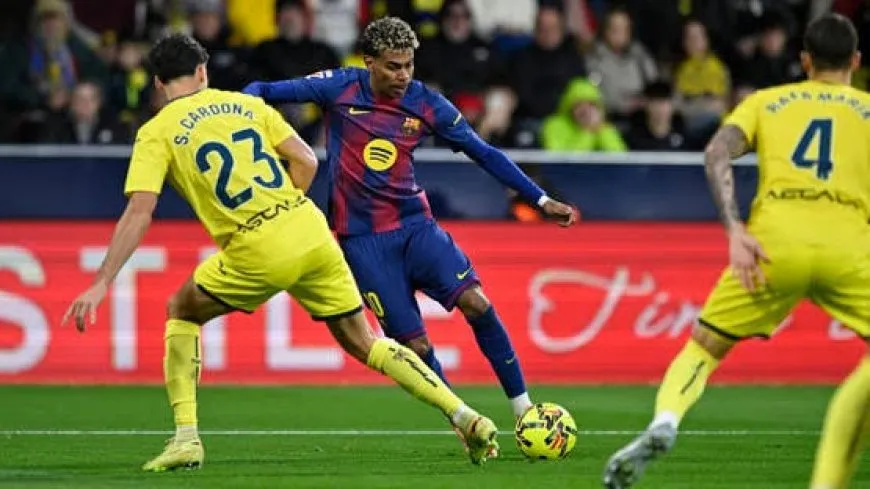 برشلونة يكتسح فياريال برباعية ويوسع الفارق مع ريال مدريد