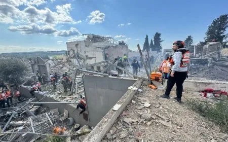 مقتل 8 في بيت شيمش بصاروخ إيراني رداً على اغتيال خامنئي