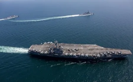 عاجل.. استهداف حاملة الطائرات أبراهام لينكولن بصواريخ بالستية