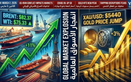 انفجار أسعار النفط والذهب اليوم الاثنين عقب الهجوم الأمريكي على إيران