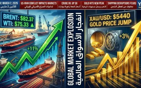 انفجار أسعار النفط والذهب اليوم الاثنين عقب الهجوم الأمريكي على إيران