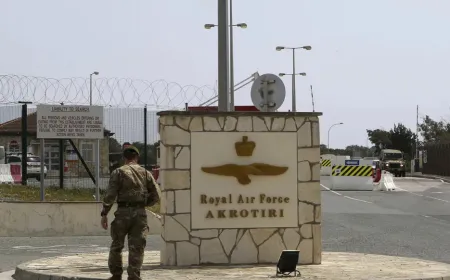 بريطانيا تعلن إحباط هجوم بمسيرة إيرانية استهدف قاعدة أكروتيري بقبرص