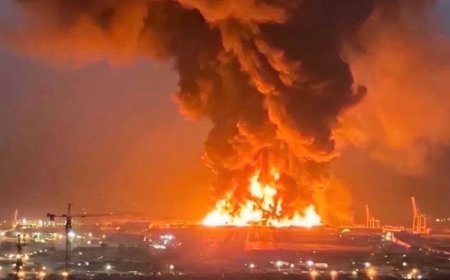 التلفزيون الإيراني يعلن تدمير القنصلية الأمريكية وقاعدة البحرين