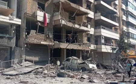 غارة إسرائيلية تستهدف اجتماعاً لقادة حزب الله في ضاحية بيروت