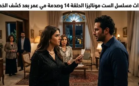 مسلسل الست موناليزا الحلقة 14 وصدمة مي عمر بعد كشف الخدعة