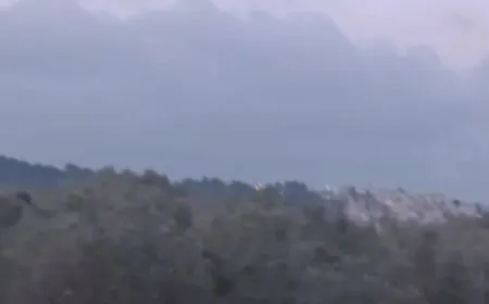 فيديو .. لحظة سقوط صاروخ إيراني في القدس اليوم