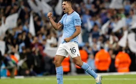 هدف رودري يمنح مانشستر سيتي التقدم على فولهام في الدوري الإنجليزي