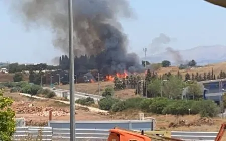 صفارات الإنذار تدوي في كريات شمونة شمال إسرائيل