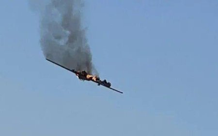 عاجل سقوط طائرة أمريكية في البصرة واستنفار أمني للبحث عن الطيار