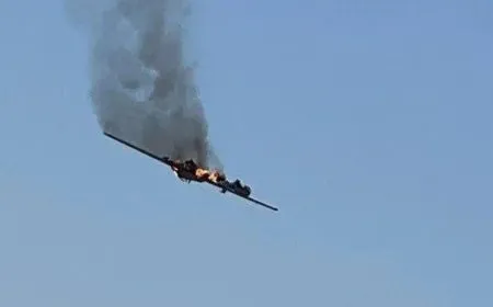 عاجل سقوط طائرة أمريكية في البصرة واستنفار أمني للبحث عن الطيار