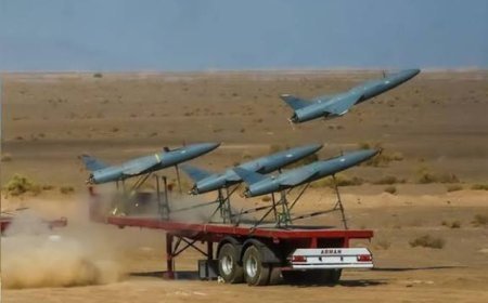 مقر خاتم الأنبياء: إطلاق مسيرات مدمرة على قاعدة رامات ديفيد وموقع ميرون