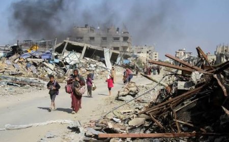 غارة إسرائيلية تستهدف مخيم البريج وسط قطاع غزة