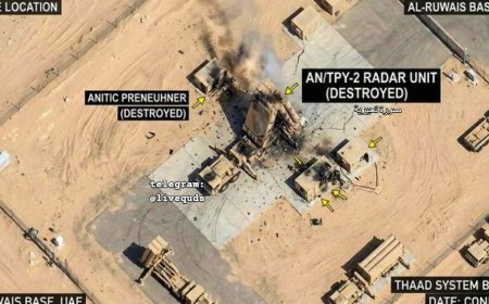 تدمير رادار منظومة ثاد في قاعدة السلطي بالأردن بصور الأقمار الصناعية