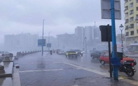 منخفض جوي يضرب مصر وأمطار غزيرة تكتسح المحافظات خلال ساعات