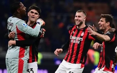 إنجاز ورقم تاريخي.. ميلان يحسم ديربي الغضب ويهزم الإنتر في الكالتشيو