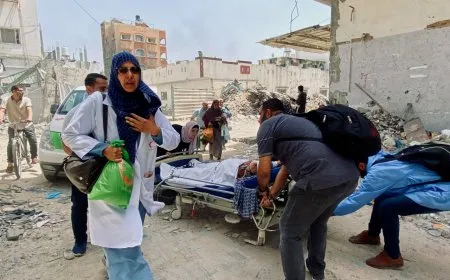 مستشفى العودة غزة: مقتل 3 فلسطينيين وإصابة 10 بقصف خيام النازحين