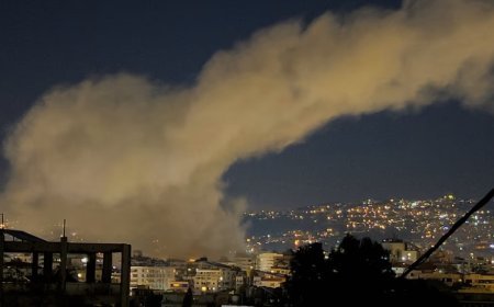 دخان كثيف في مصفاة بابكو بالبحرين جراء هجوم مسيرة إيرانية