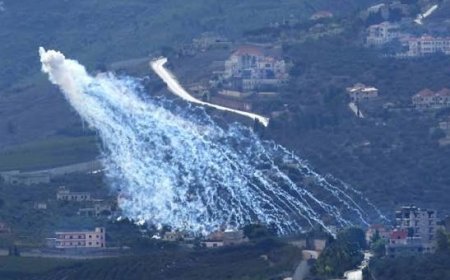 إسرائيل تستخدم الفوسفور الأبيض في بلدة يحمر جنوب لبنان