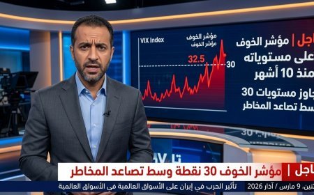 مؤشر الخوف في وول ستريت يقفز بنحو 18% لأعلى مستوياته