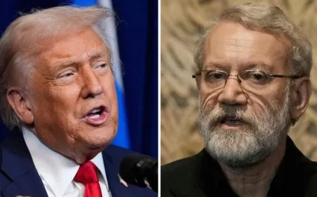 لاريجاني يهاجم ترامب: إنهاء الحروب لا يتم بتغريدات تويتر