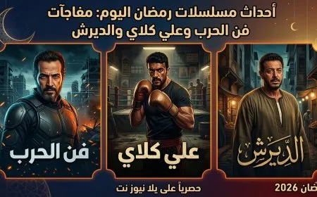 أحداث مسلسلات رمضان اليوم: مفاجآت فن الحرب وعلي كلاي والديرش