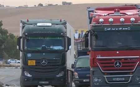 اعتداء على شاحنات أردنية بمعبر نصيب ومطالبات بحماية أمنية