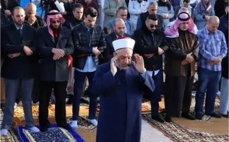 موعد صلاة عيد الفطر 2026 في الأردن توقيت الصلاة الرسمي