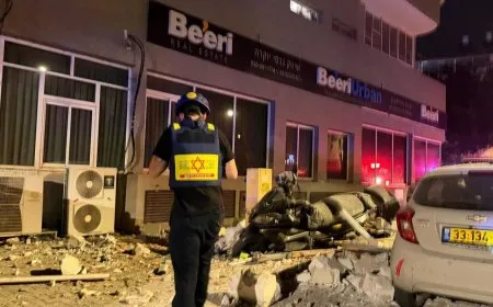 قتلى ودمار هائل في تل أبيب وبني براك جراء القصف الصاروخي الإيراني